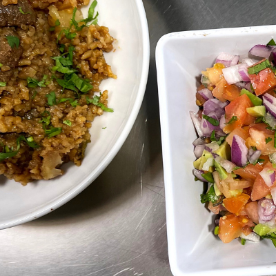 East African Pilau & Kachumbari