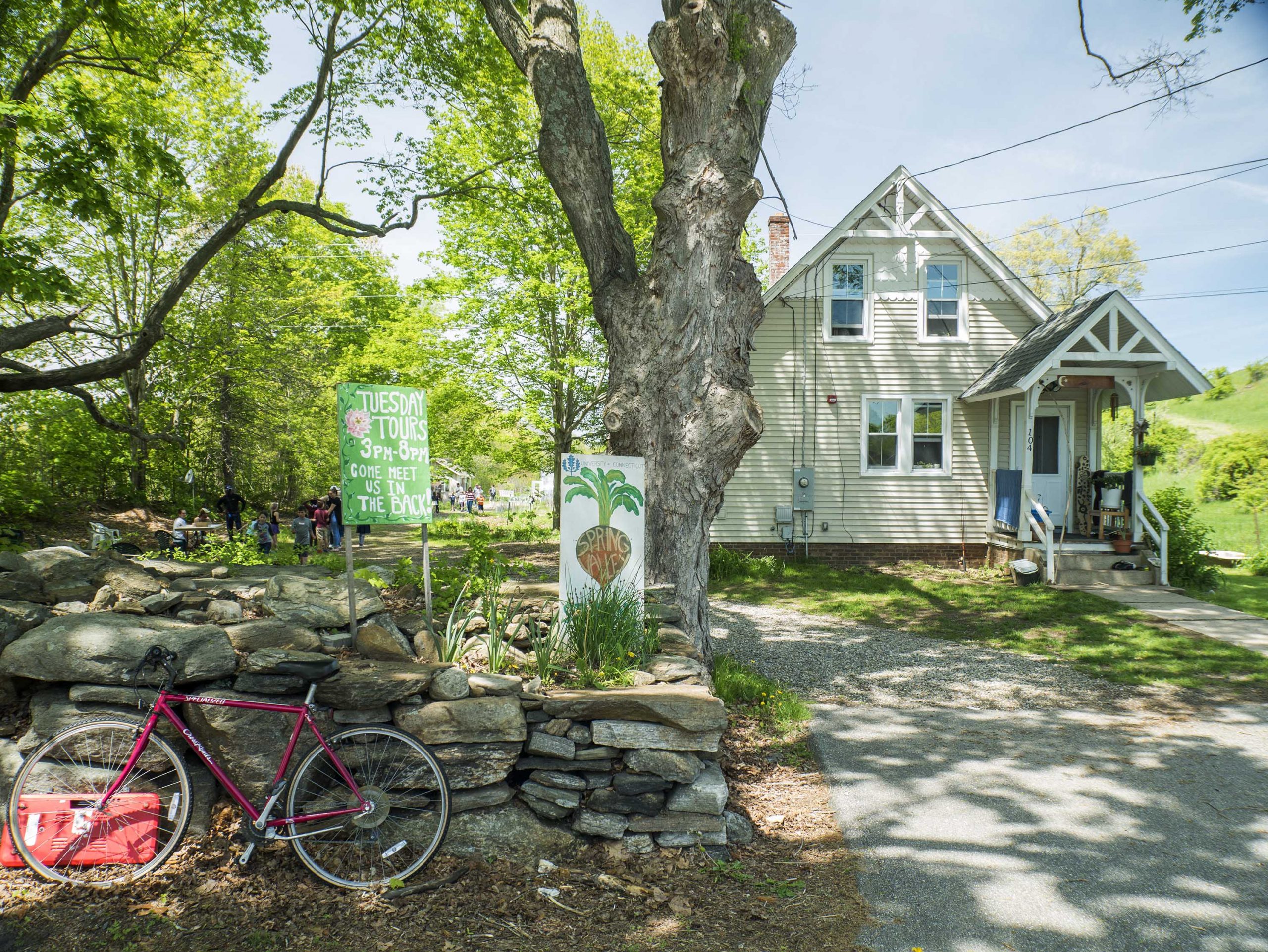 Front of SVSF house