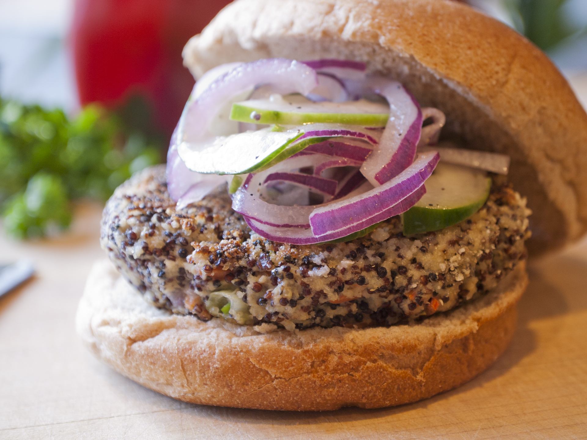 Vegan burger
