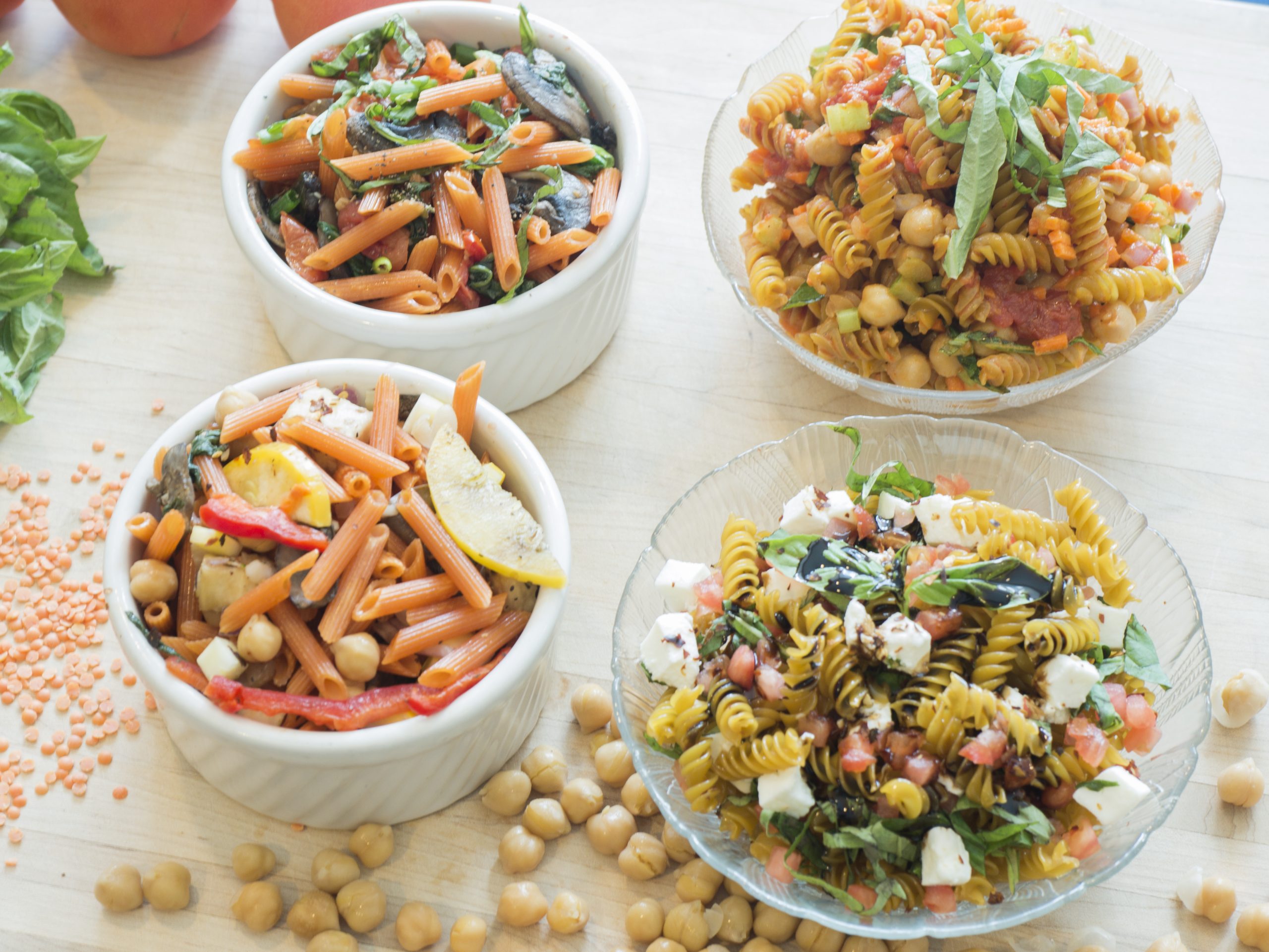 Vegan pastas