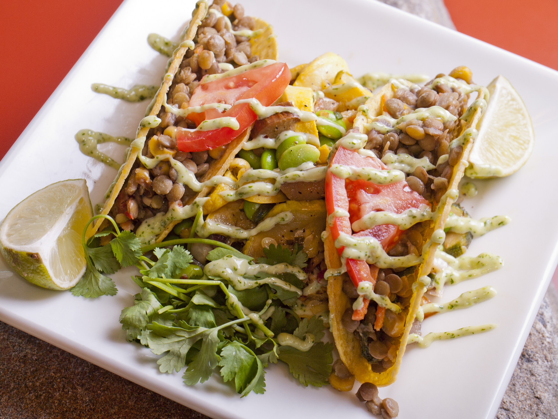 Vegan taco