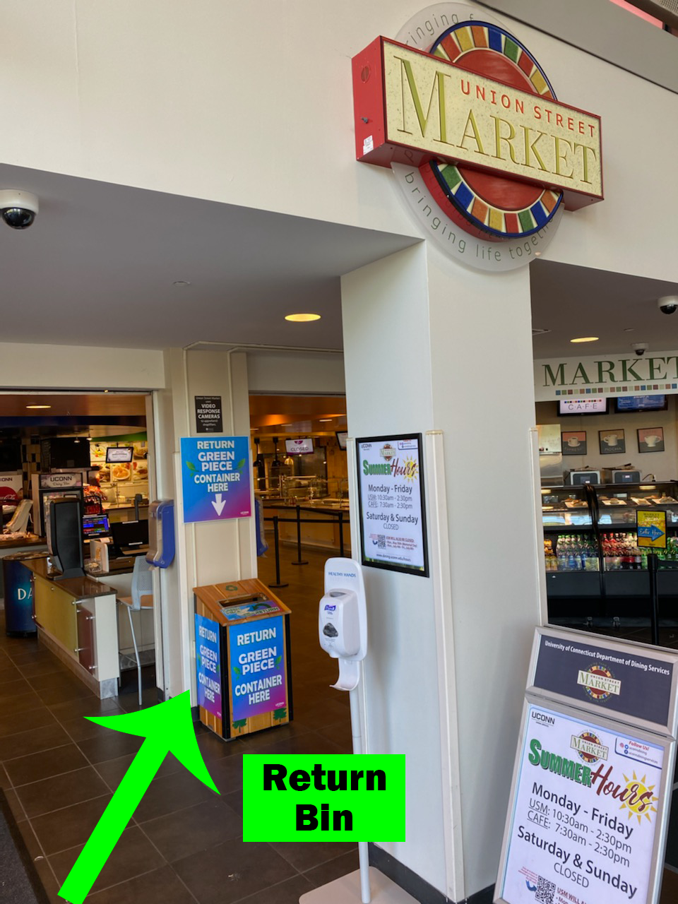 Return Bin Location