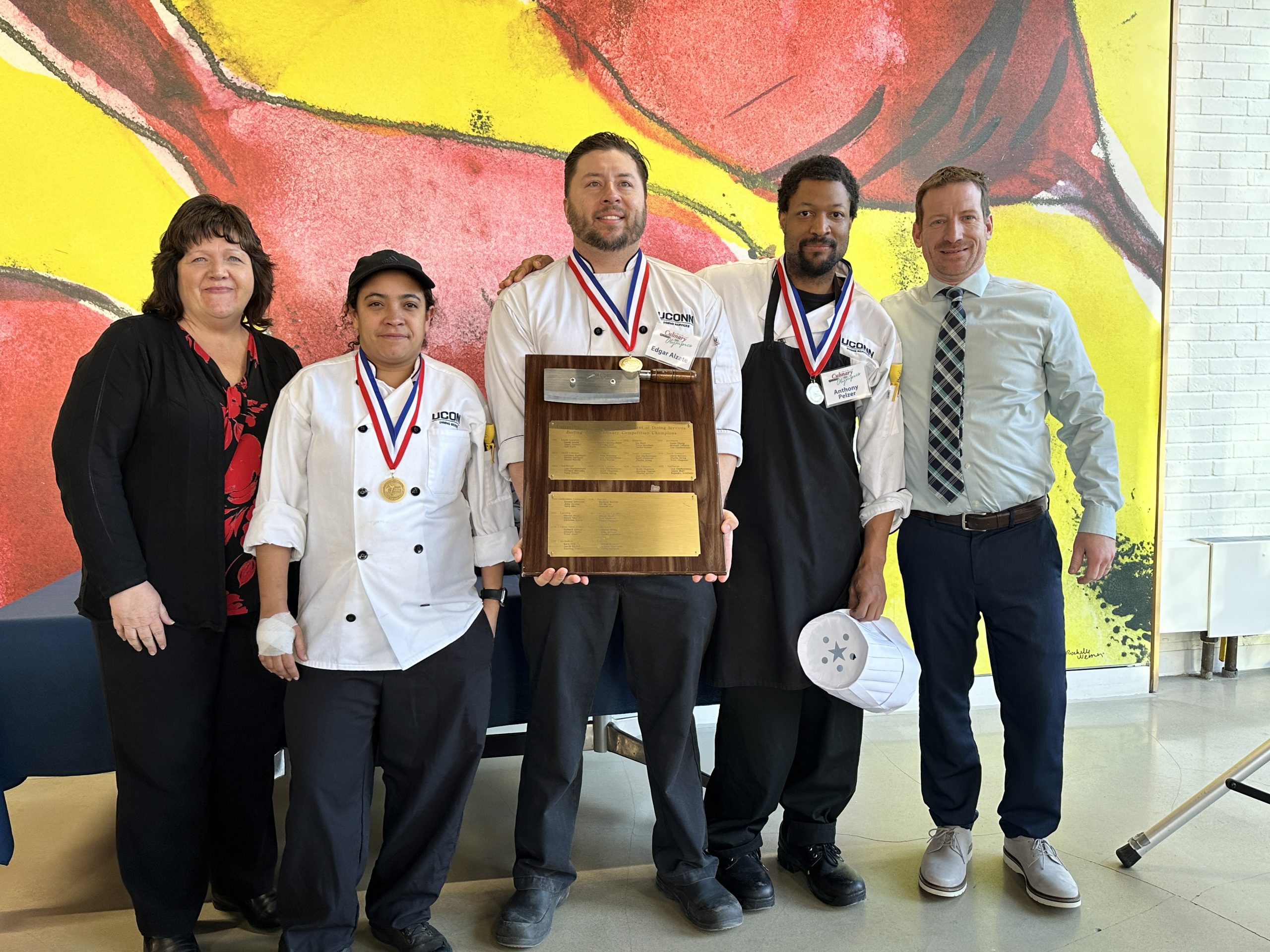 North Dining Hall takes home first place at the 22nd Annual Culinary Olympics Boiling Point Competition