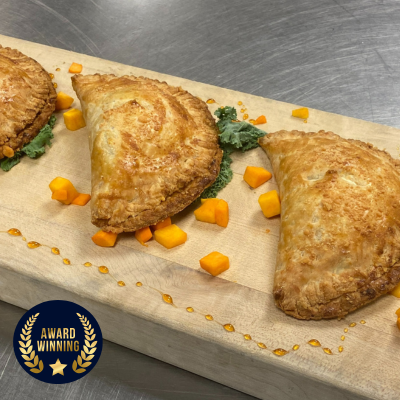 Chicken Sausage, Butternut Squash, & Kale Hand Pies
