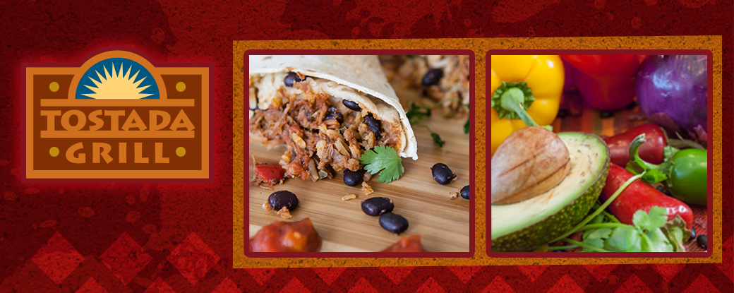 Tostada Grill serves up made-to-order burritos and other fresh Mexican specialties.